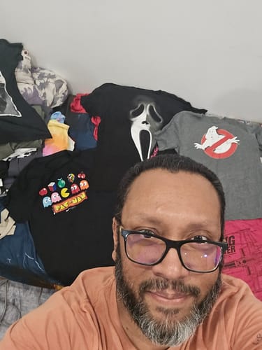 Customer photo review of Wholesale Cartoon & TV/Movie T-Shirts