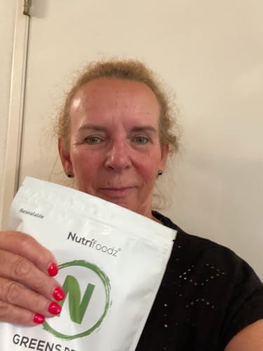 Customer photo review of Nutrifoodz® Greens Detox