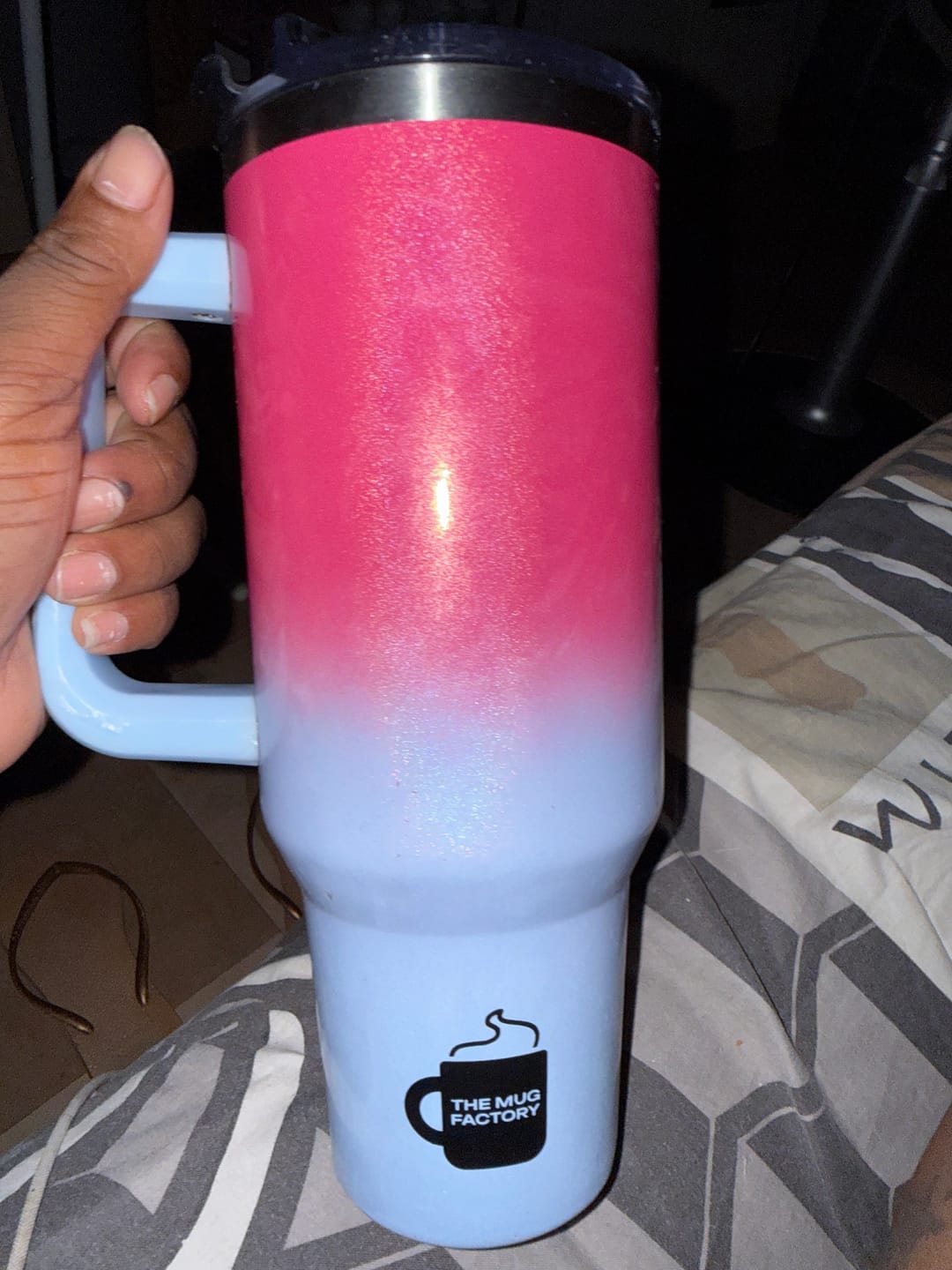 Customer photo review of Shiny Bottle - Gobelet isotherme