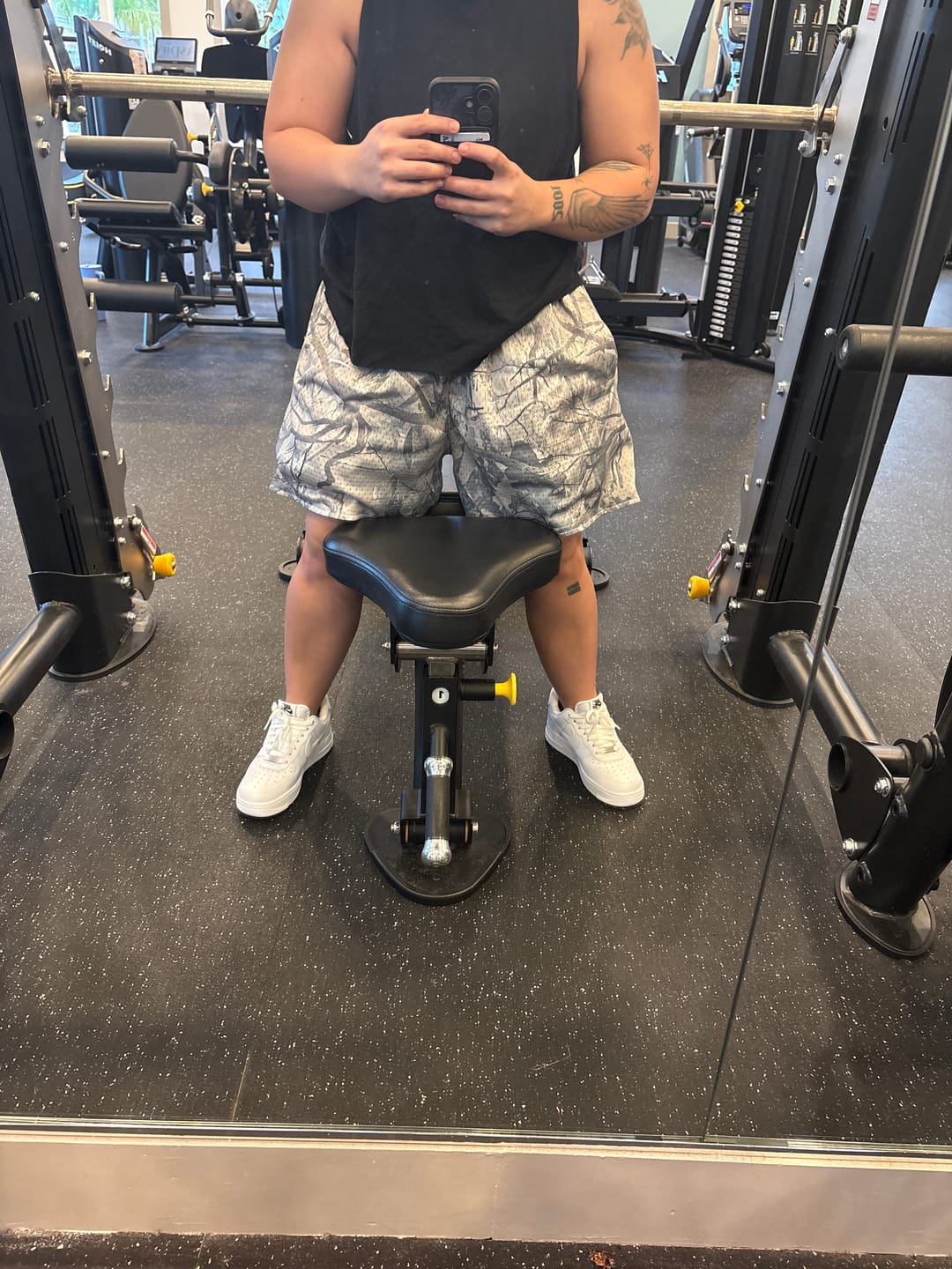 Customer photo review of 1117 - Tree Camo Mesh Shorts
