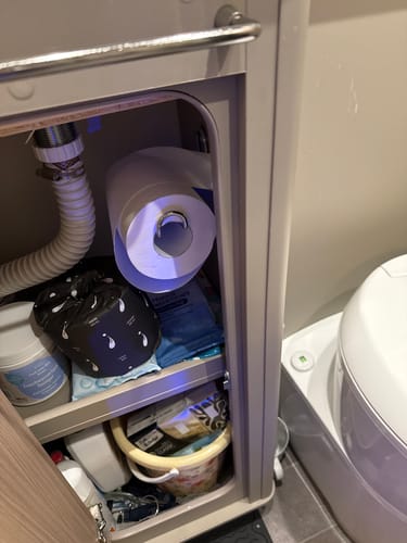 Customer photo review of 100% Bamboo Toilet Paper - 3ply -  40 meters