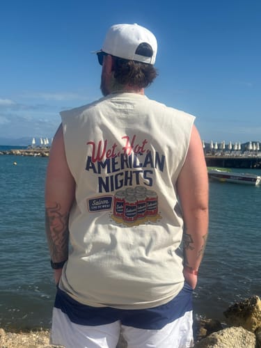 Customer photo review of American Nights - Heavy Faded Festival Tank