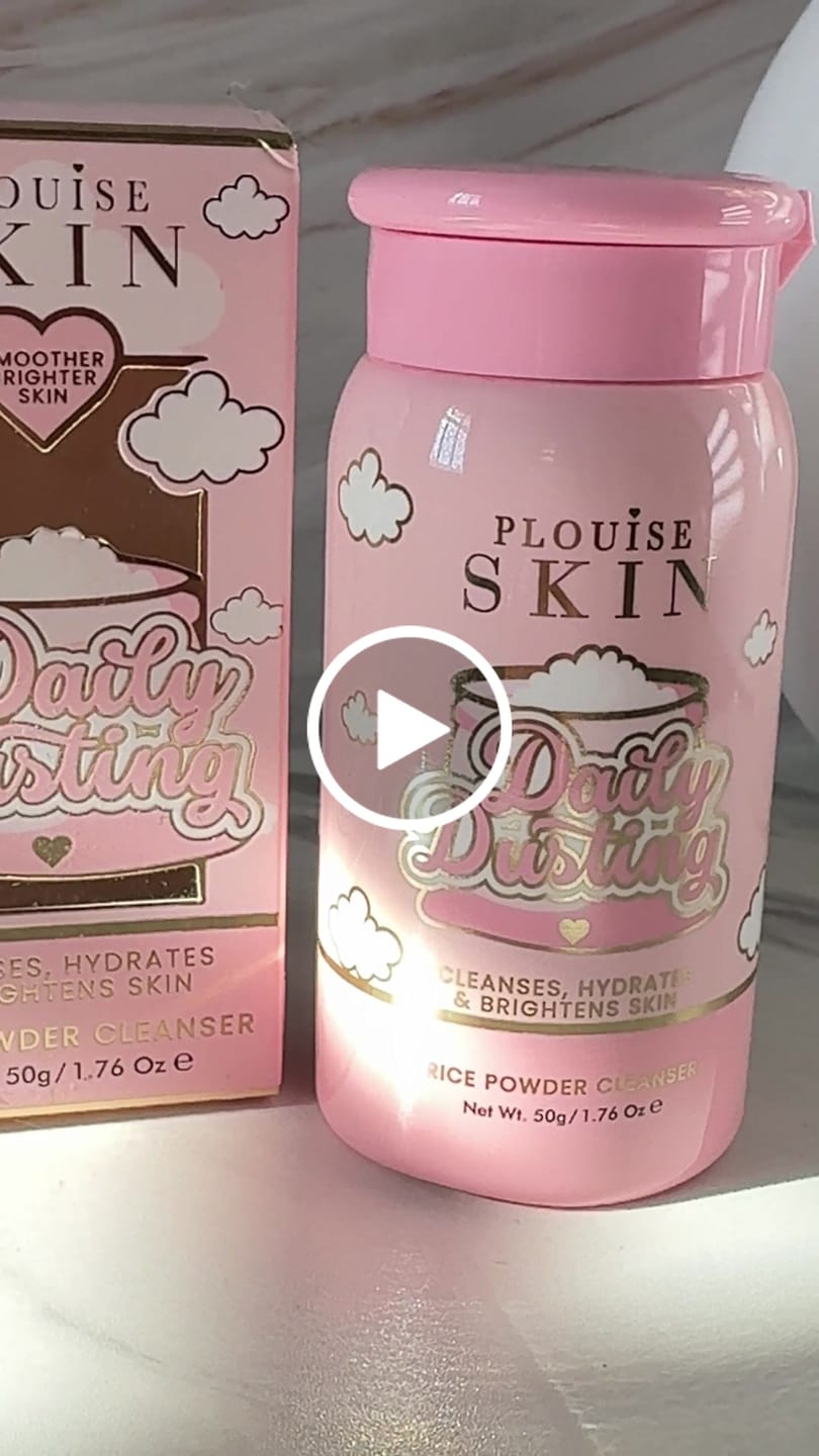 Customer video review of P.Louise Daily Dusting Rice Powder Cleanser