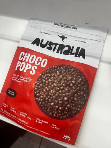 Customer photo review of Australia ChocoPops Chocolate