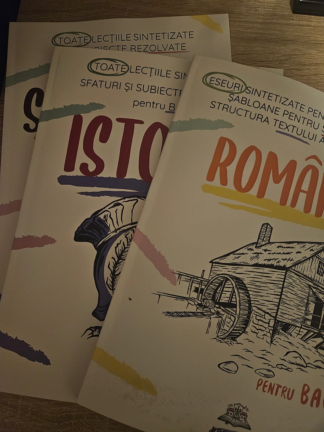 Customer photo review of Pachet Bacalaureat (Română + Istorie + Sociologie) Bacademia