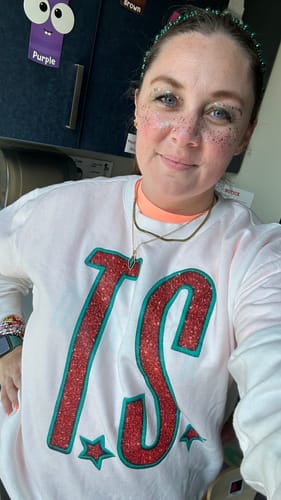 Customer photo review of Show Stopping Speckles