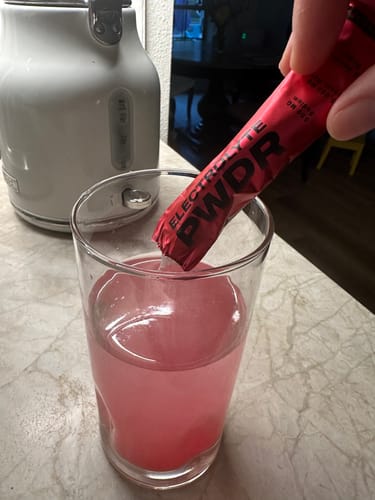 Customer photo review of ELECTROLYTE PWDR