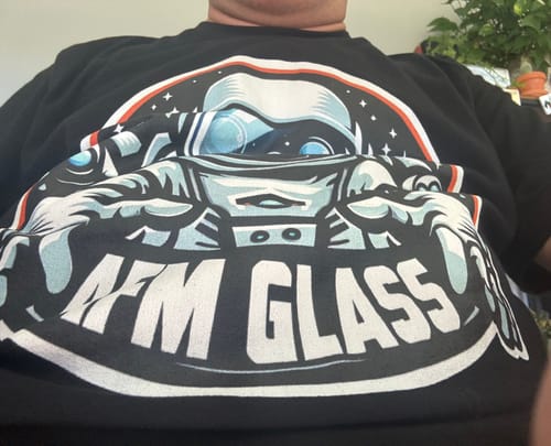 Customer photo review of AFM Spaceman Unisex t-shirt