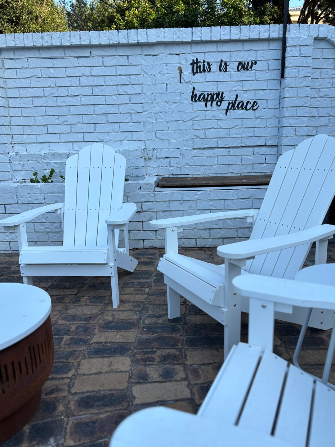 Customer photo review of Adirondack Poly Timber Outdoor Chair