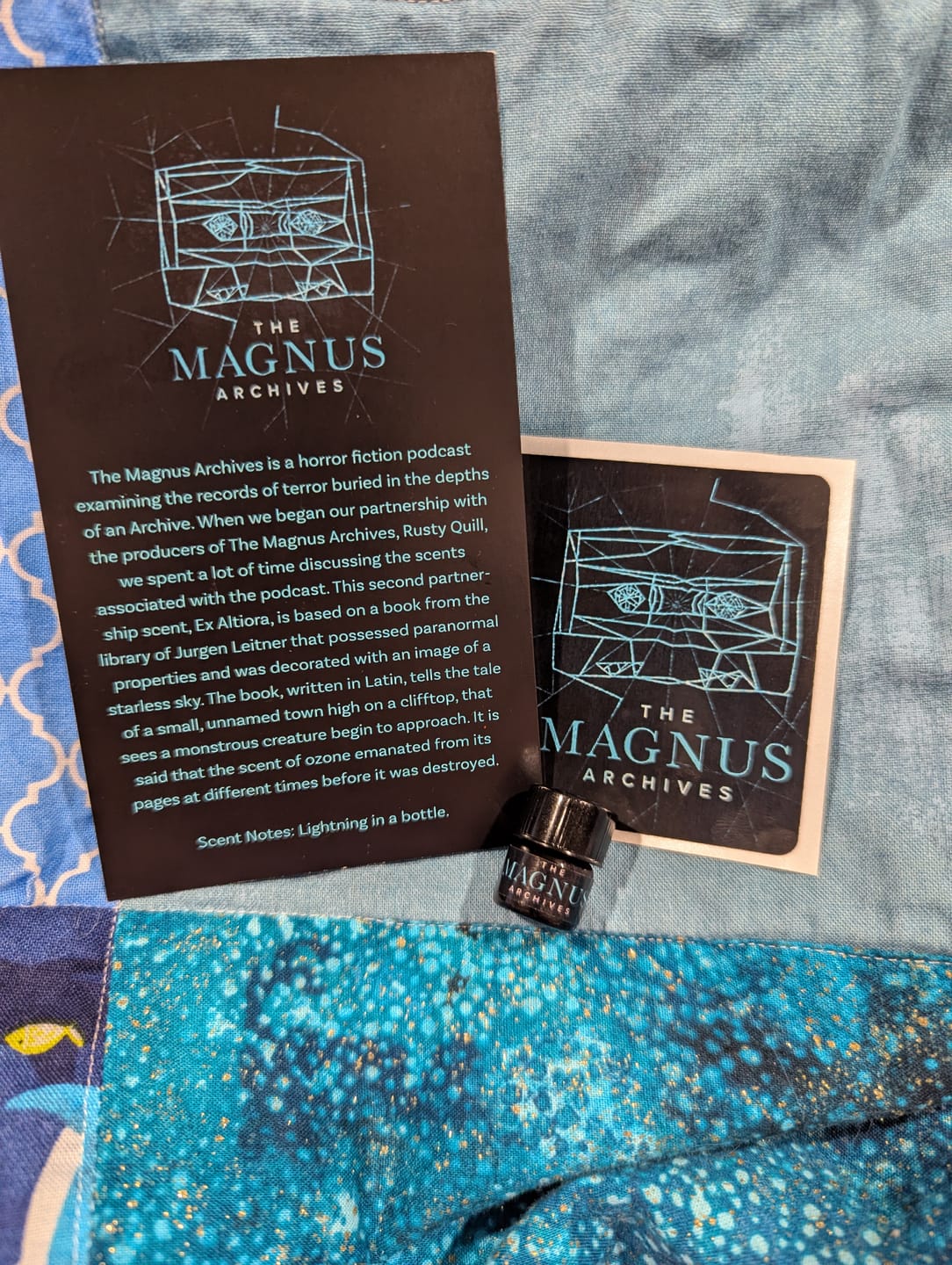 Customer photo review of Ex Altiora (US) with The Magnus Archives