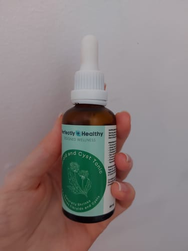 Customer photo review of Female Fibroid & Cyst Tonic