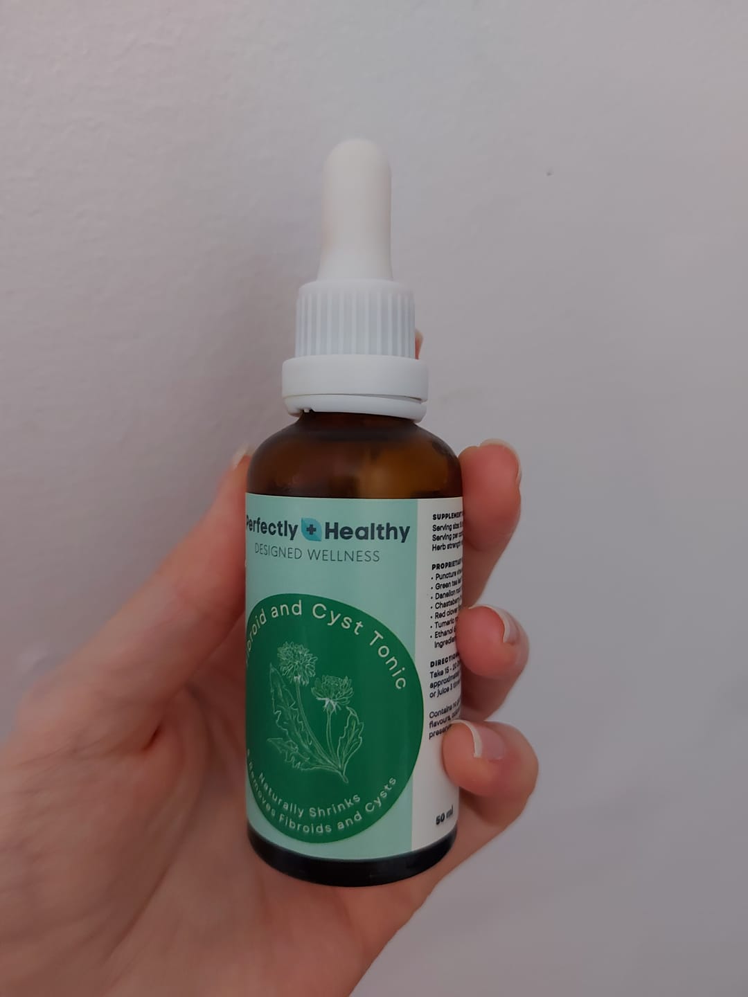 Customer photo review of Female Fibroid & Cyst Tonic