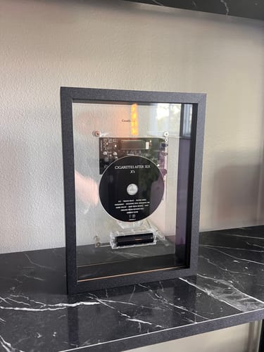 Customer photo review of M1 Music Frame CD Player