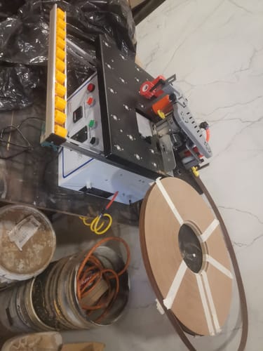 Customer photo review of Enchapadora De Cantos Automático Corte Recto Curvo