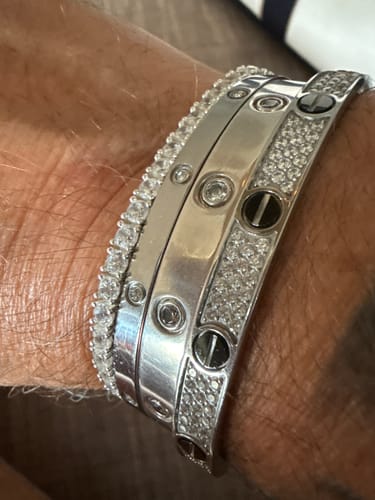 Customer photo review of Tennis Bracelet - Classico