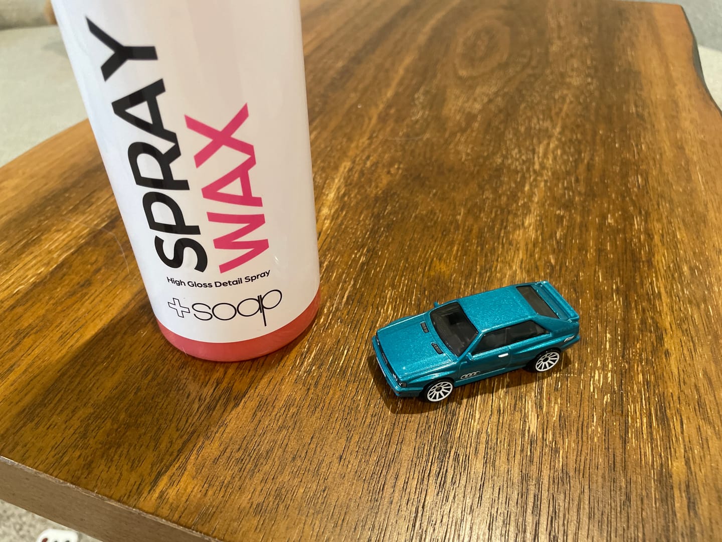 Customer photo review of +Soap Detail Spray & Wax