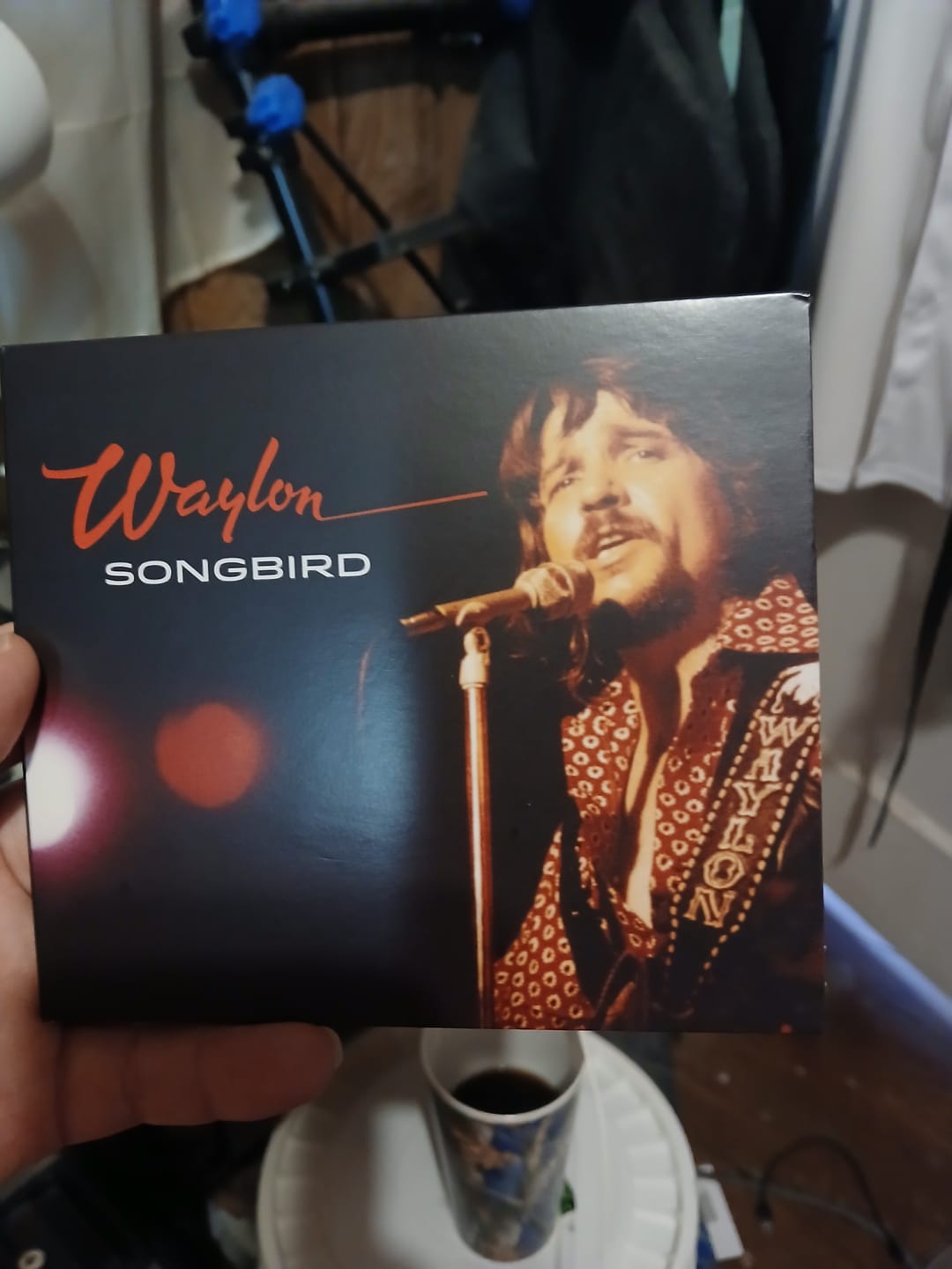 Customer photo review of Waylon Jennings "Songbird" CD Pre-Order