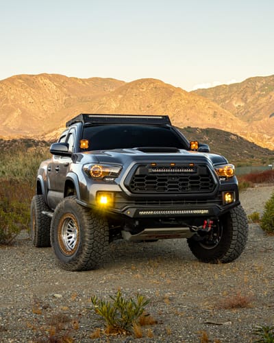 Customer photo review of YotaTribe Apex Pro Grille (2016‑2023 Tacoma)