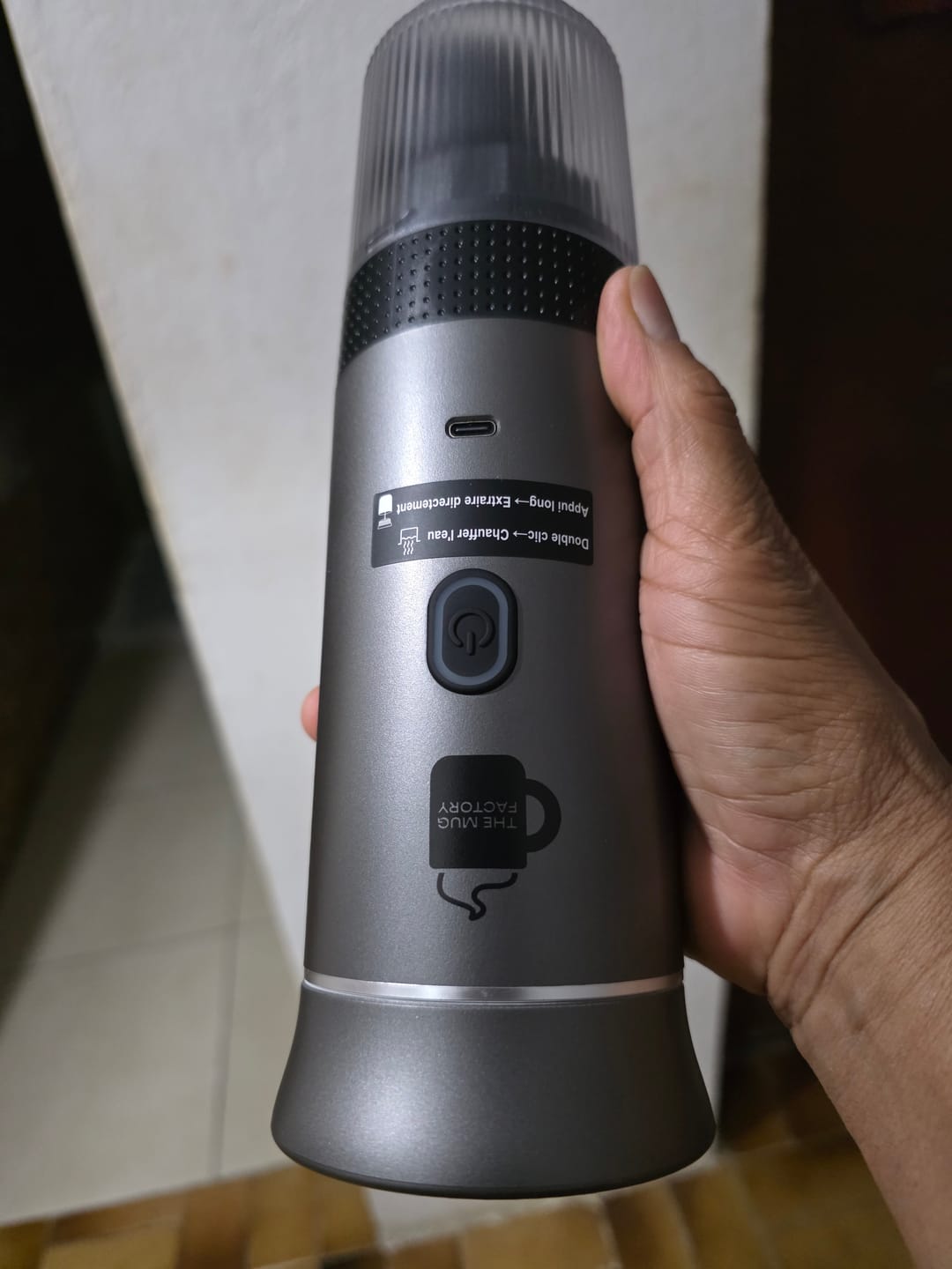 Customer photo review of Expresso Bottle - cafetières machines à expresso portable