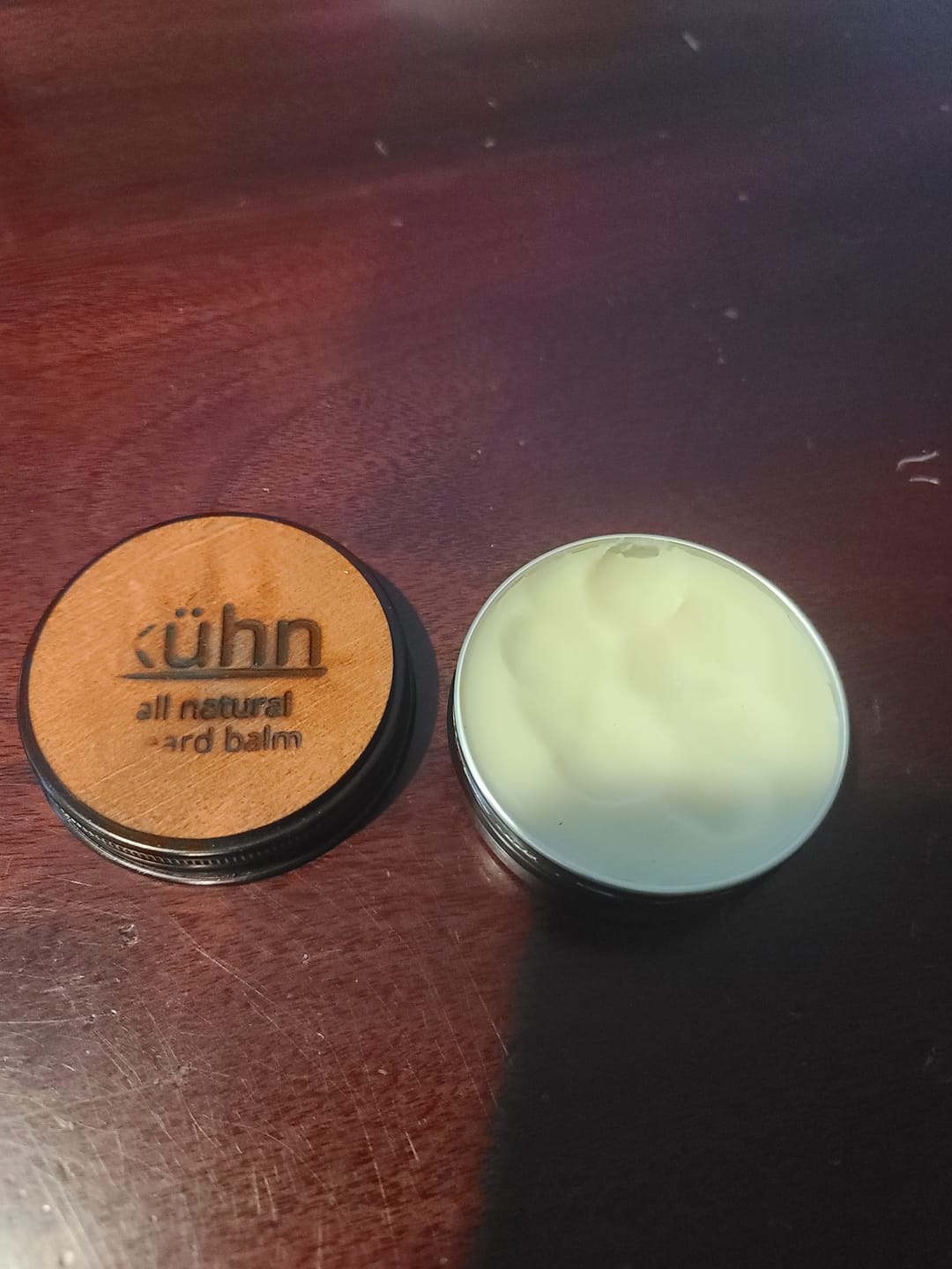 Customer photo review of All Natual Beard Balm | 2oz