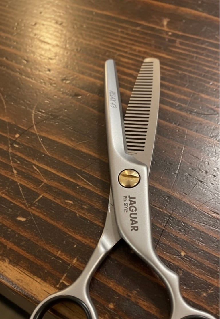 Customer photo review of Jaguar Pre Style Relax P Hairdressing Scissor Set