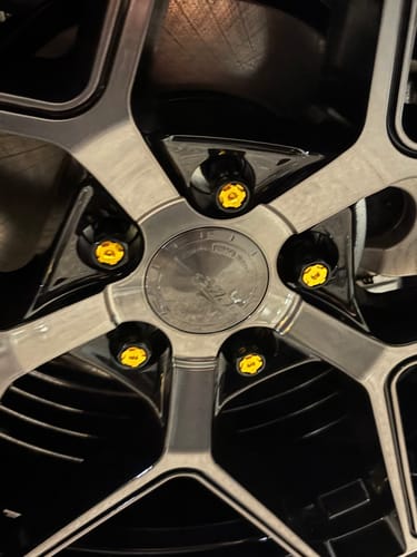 Customer photo review of Guard Racing R40 Anti Theft Lug Nuts
