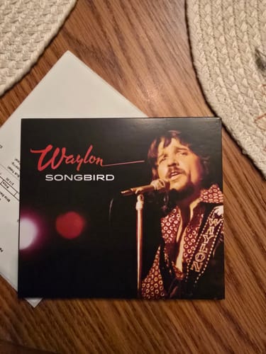 Customer photo review of Waylon Jennings "Songbird" CD Pre-Order