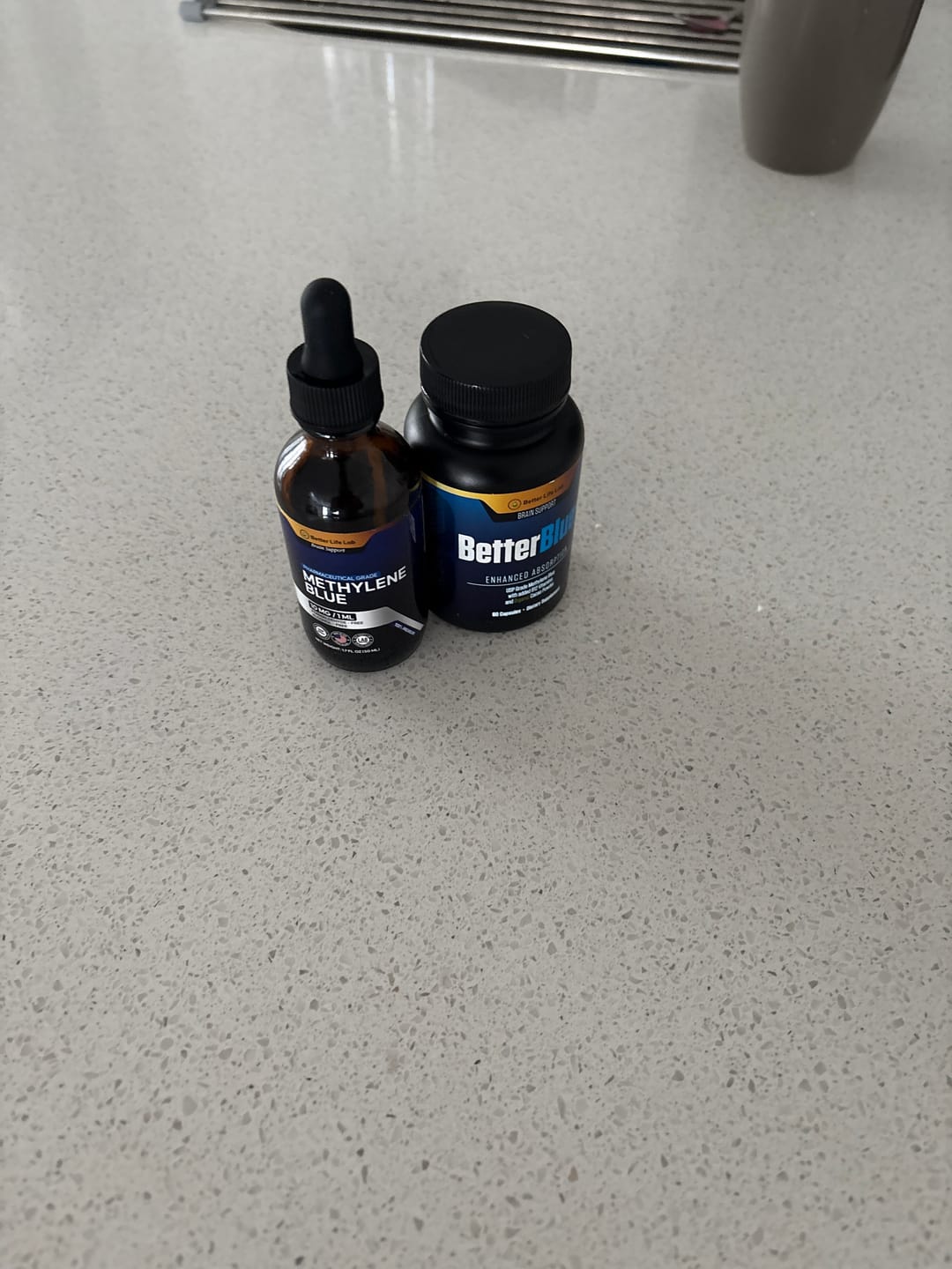 Customer photo review of Methylene Blue Capsules & Tinctures Combo Pack – Cognitive Support & Cellular Energy Boost