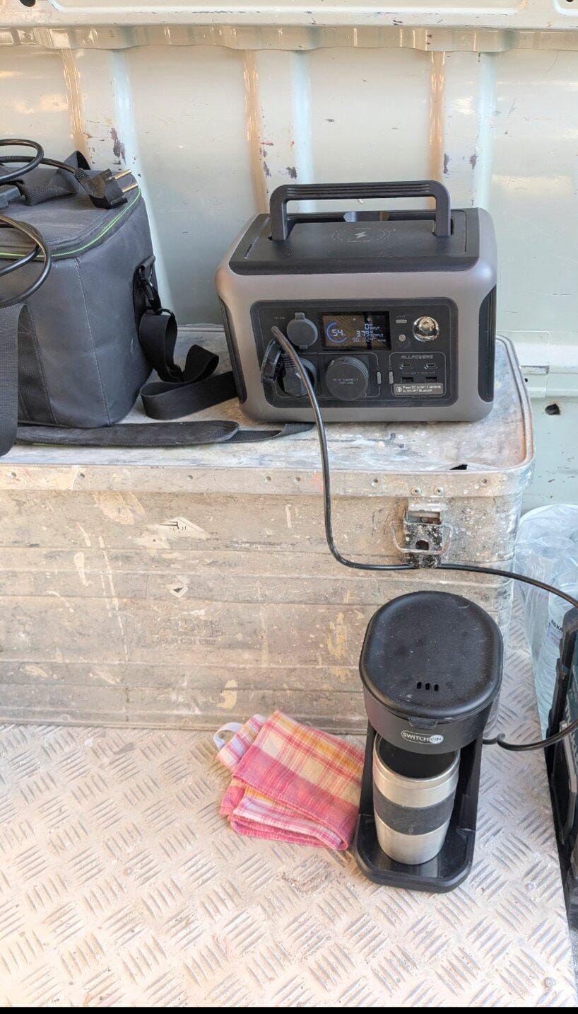 Customer photo review of ALLPOWERS R600 Tragbare Powerstation  | 600W 299Wh