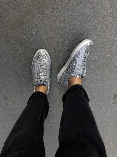 Customer photo review of Golden Goose Women's Super Star Sneakers Shine - Hemen Kargoda