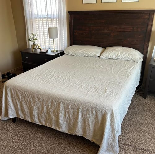 Customer photo review of Oeko-Tex® 100% Natural Linen Bedset