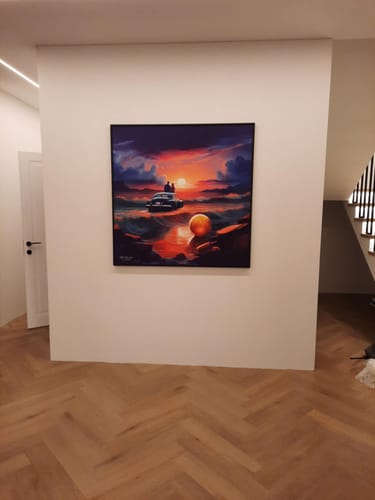 Customer photo review of Paveikslas "Better Than Gold"