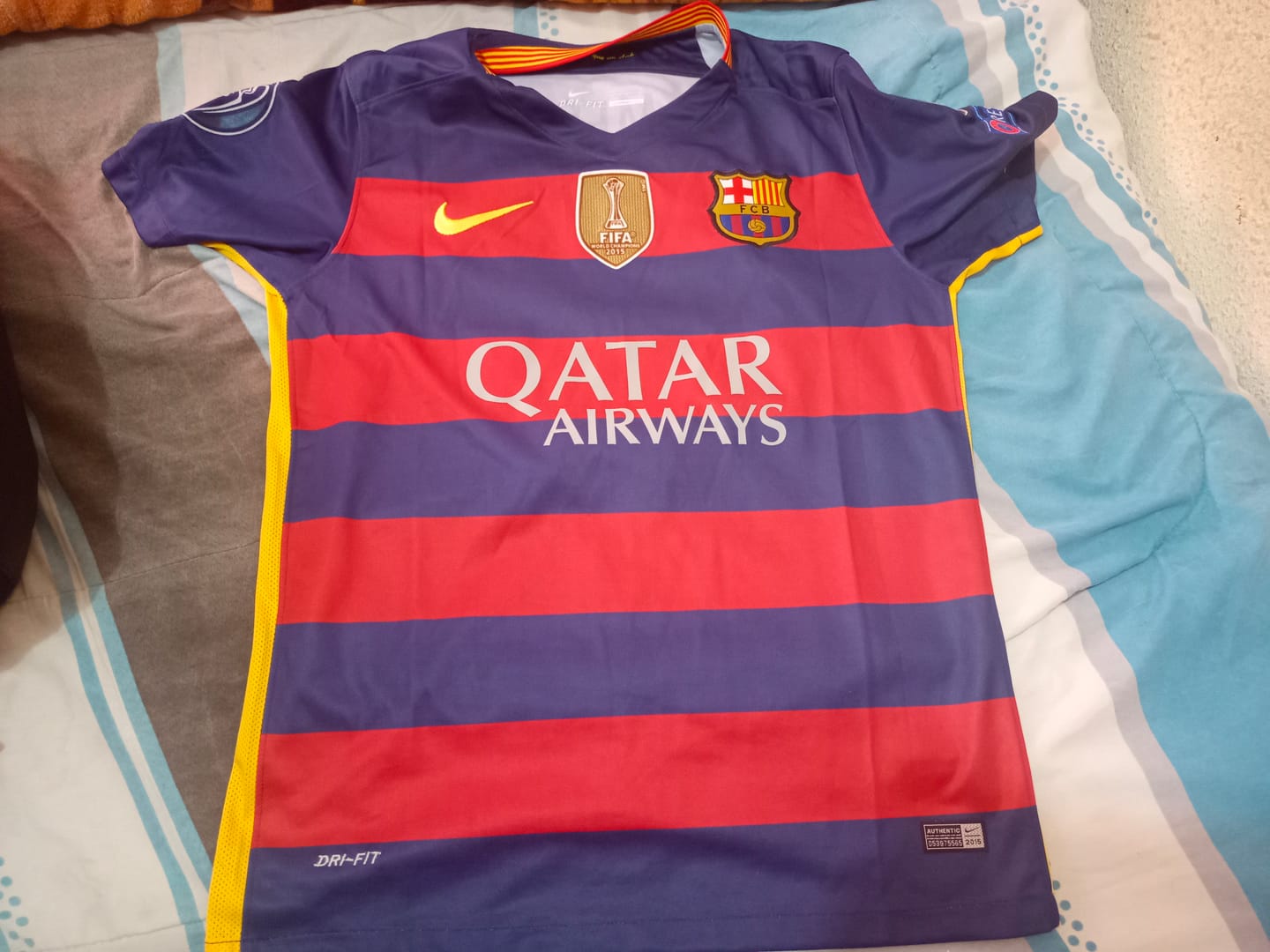 Customer photo review of Jersey FC Barcelona 2015-2016 Local