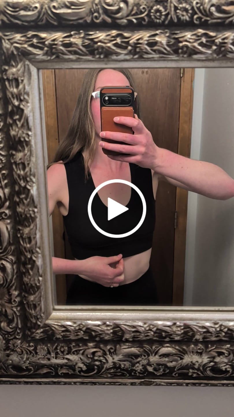 Customer video review of EcoFlex Organic Cotton Reversible Pivot Top