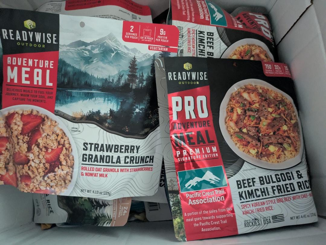 Customer photo review of Beef Bulgogi & Kimchi Fried Rice - Signature Edition Pro Adventure Meal with the Pacific Crest Trail Association