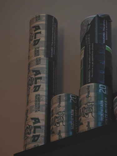 Customer photo review of Mountain Wintergreen Nicotine Pouches