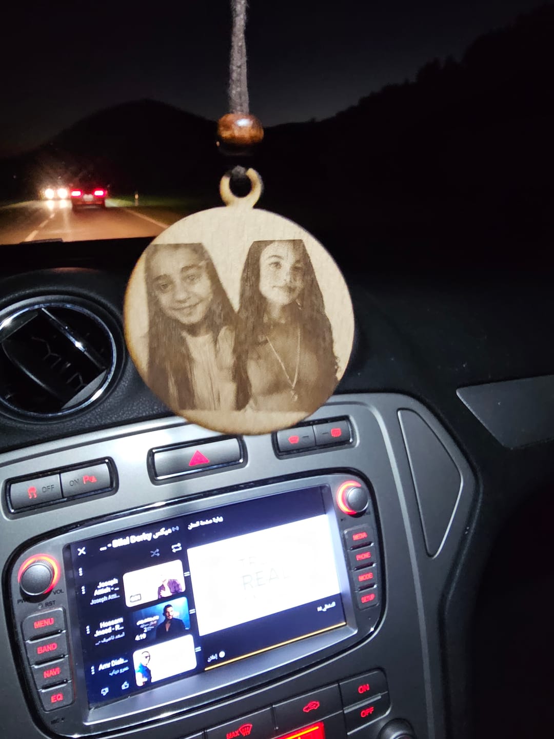 Customer photo review of Auto Anhänger mit Bild