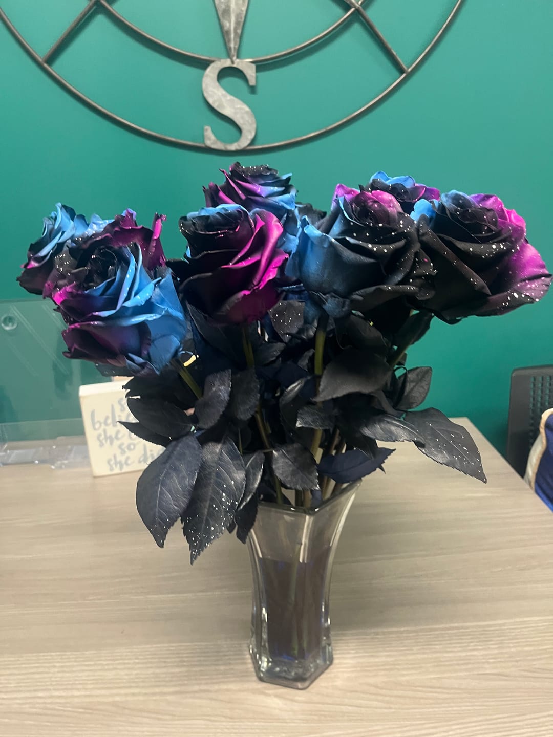 Customer photo review of Starry Galaxy Roses
