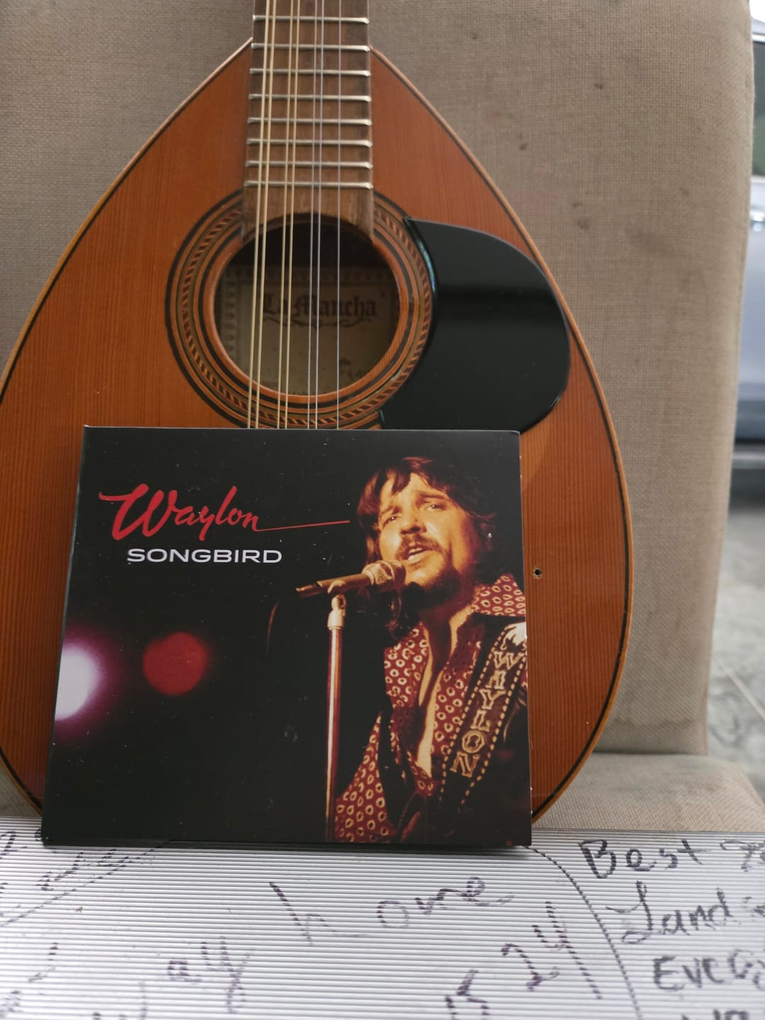 Customer photo review of Waylon Jennings "Songbird" CD Pre-Order