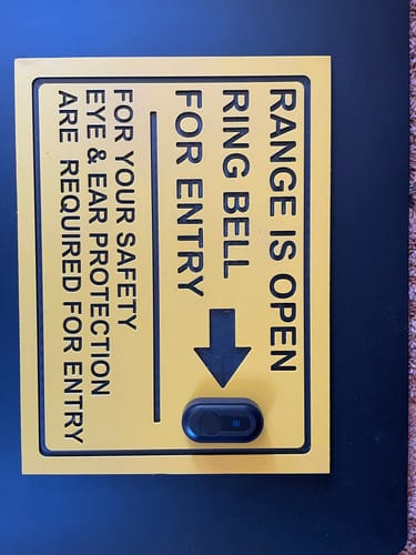 Customer photo review of ColorCore HDPE Plastic - Premium Multi-Layer Engravable Sheets