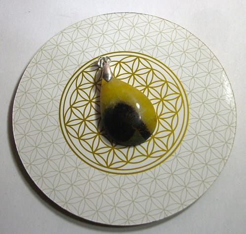 Customer photo review of Septaria Pendentif