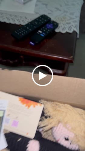 Customer video review of Dolly® Personalized Crochet Doll with Photo Card