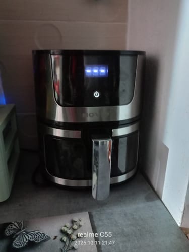 Customer photo review of Air Fryer Novio Grill & Fry
