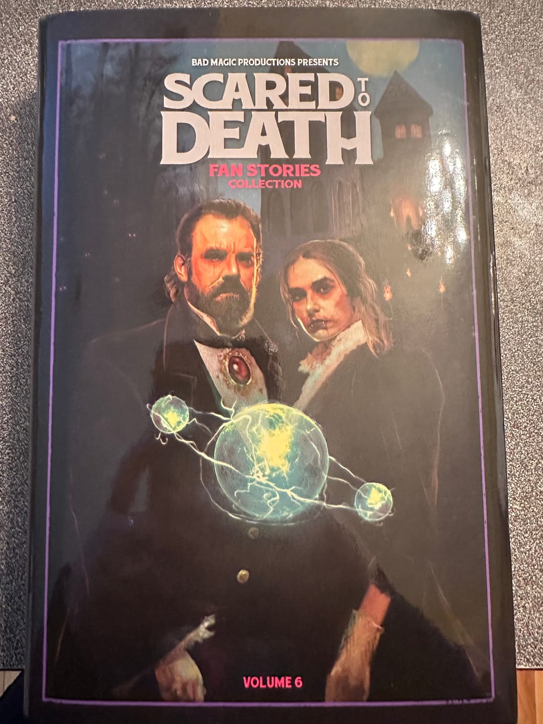 Customer photo review of Scared To Death Book Vol 6 SIGNED