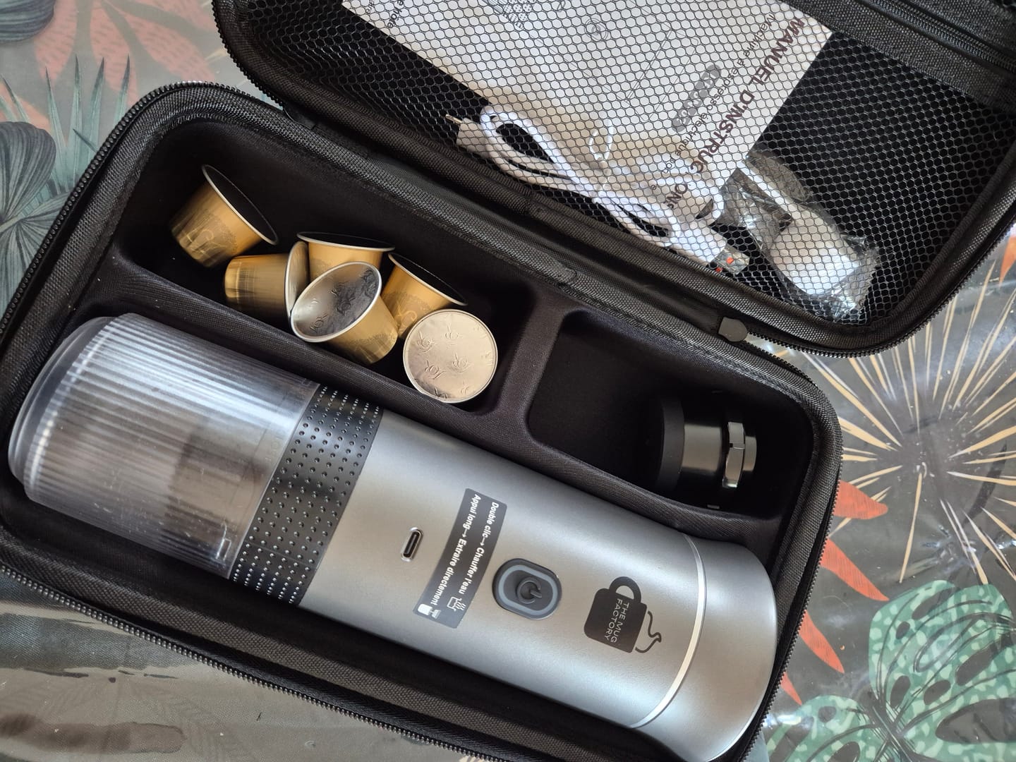 Customer photo review of Expresso Bottle - cafetières machines à expresso portable