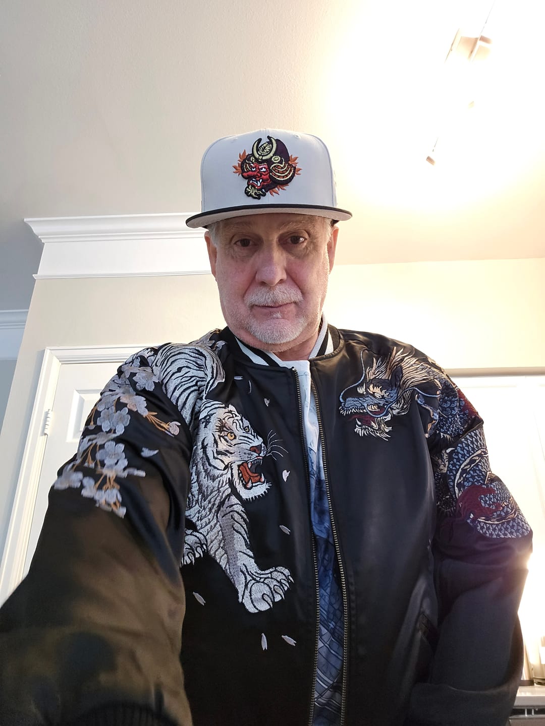 Customer photo review of Four Legendary Creatures Sukajan Souvenir Jacket