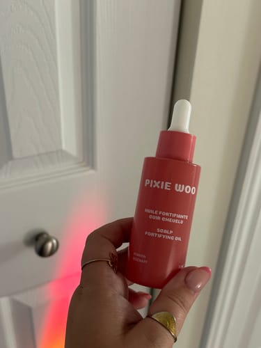 Customer photo review of Pre-Wash Fortifying Rosemary Oil for Scalp