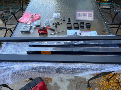 Customer photo review of Stair Handrail Kit