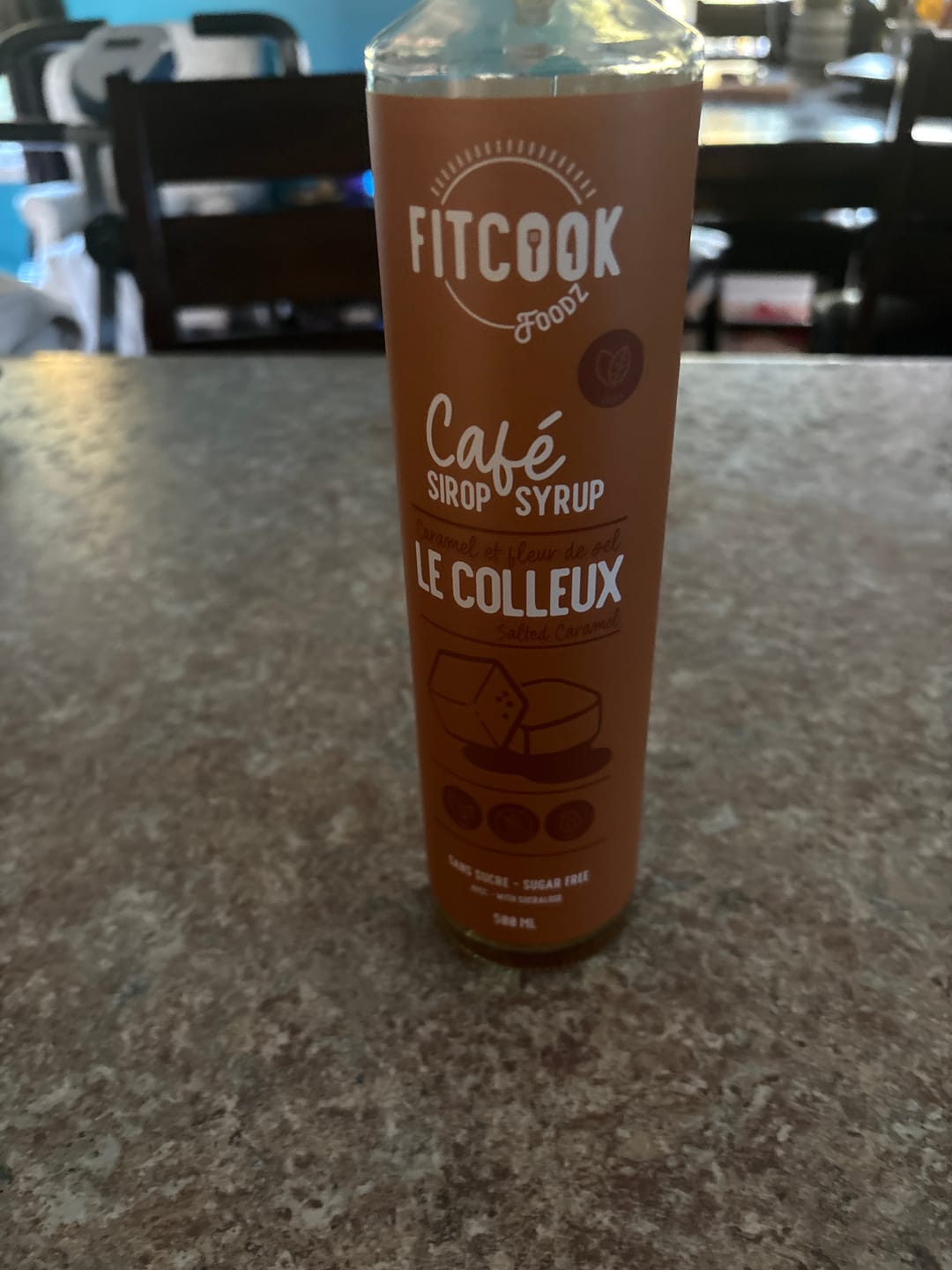 Customer photo review of Fitcook Foodz - Sirop pour Café - 500ml