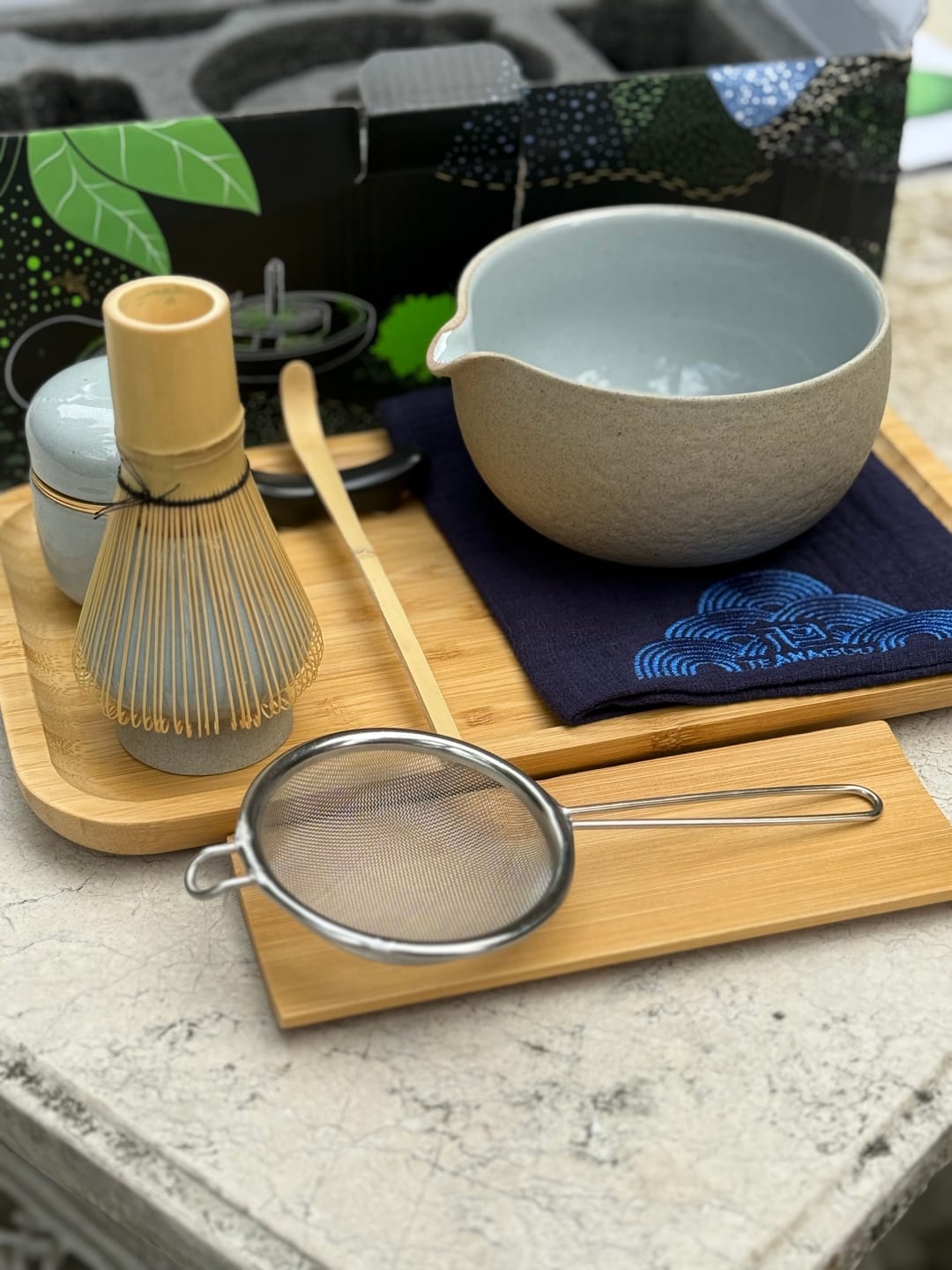 Customer photo review of Matcha Set-Advanced Set Dusty Grey